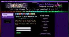 Desktop Screenshot of mystic-waters.com